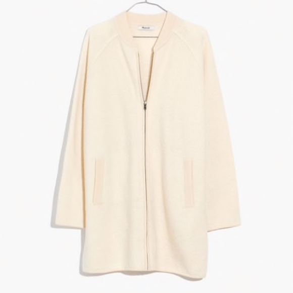 Madewell Jackets & Blazers - Madewell Bomber Sweater Jacket